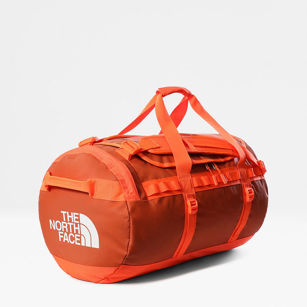 The North Face Duffel Bag Mens Australia - The North Face Base Camp - Medium Orange (PRB-107952)